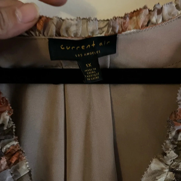 Anthropologie Ruffled Floral Mini Dress - Picture 5 of 6